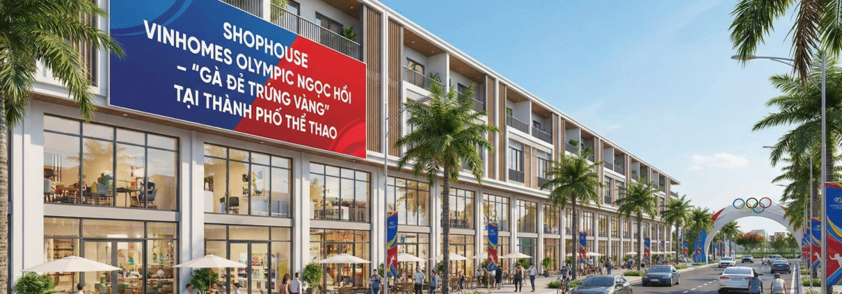 Tại Sao Shophouse Vinhomes Olympic Là "Mỏ Vàng" Đầu Tư?