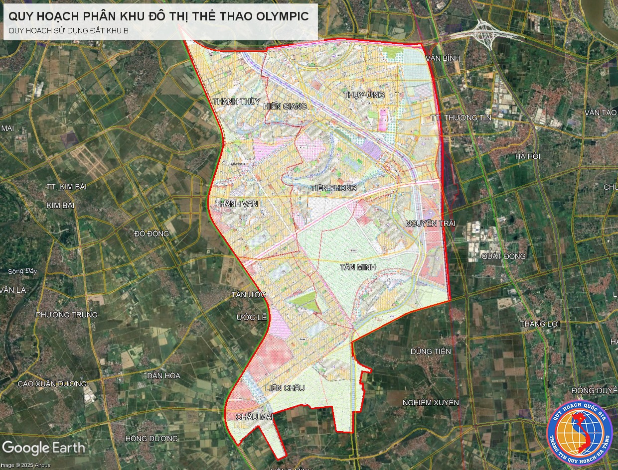 Bản đồ phân khu Vinhomes Ngọc Hồi