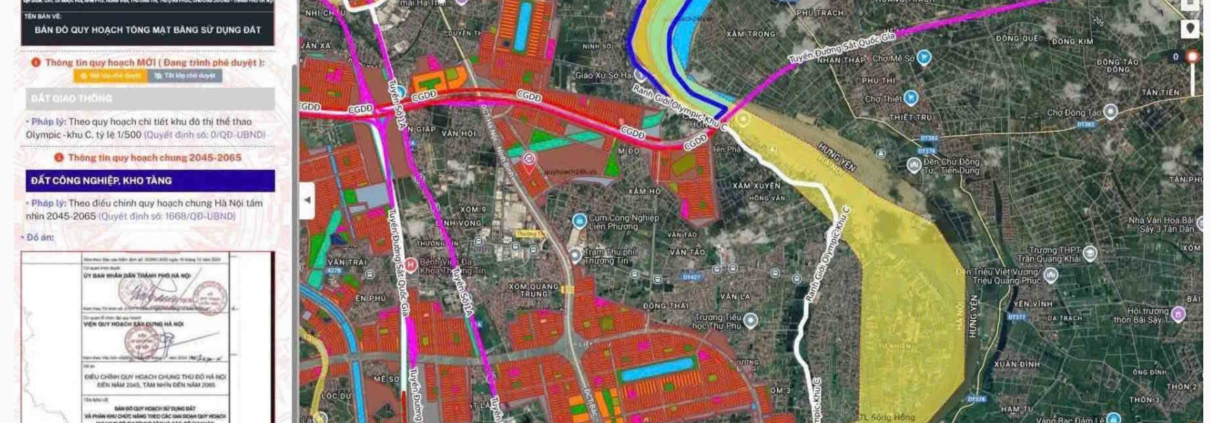 Quy hoạch Khu C Vinhomes Olympic Ngọc Hồi: Đô thị sinh thái ven sông 5 Quy hoạch 1/500 Khu C