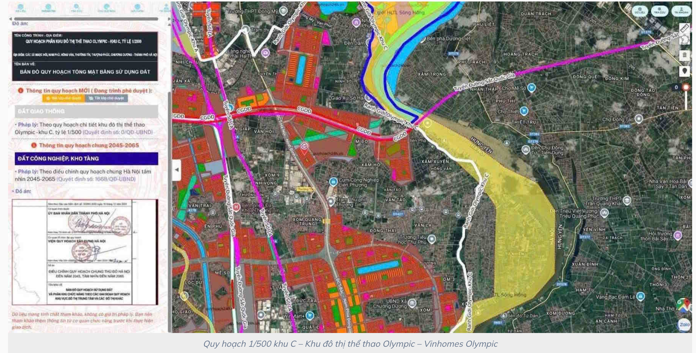Quy hoạch 1/500 Khu C